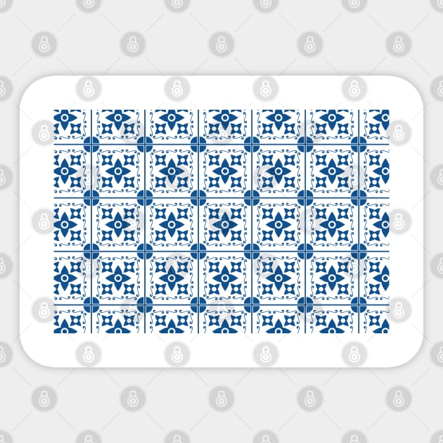 Greek pattern Sticker by GreekTavern